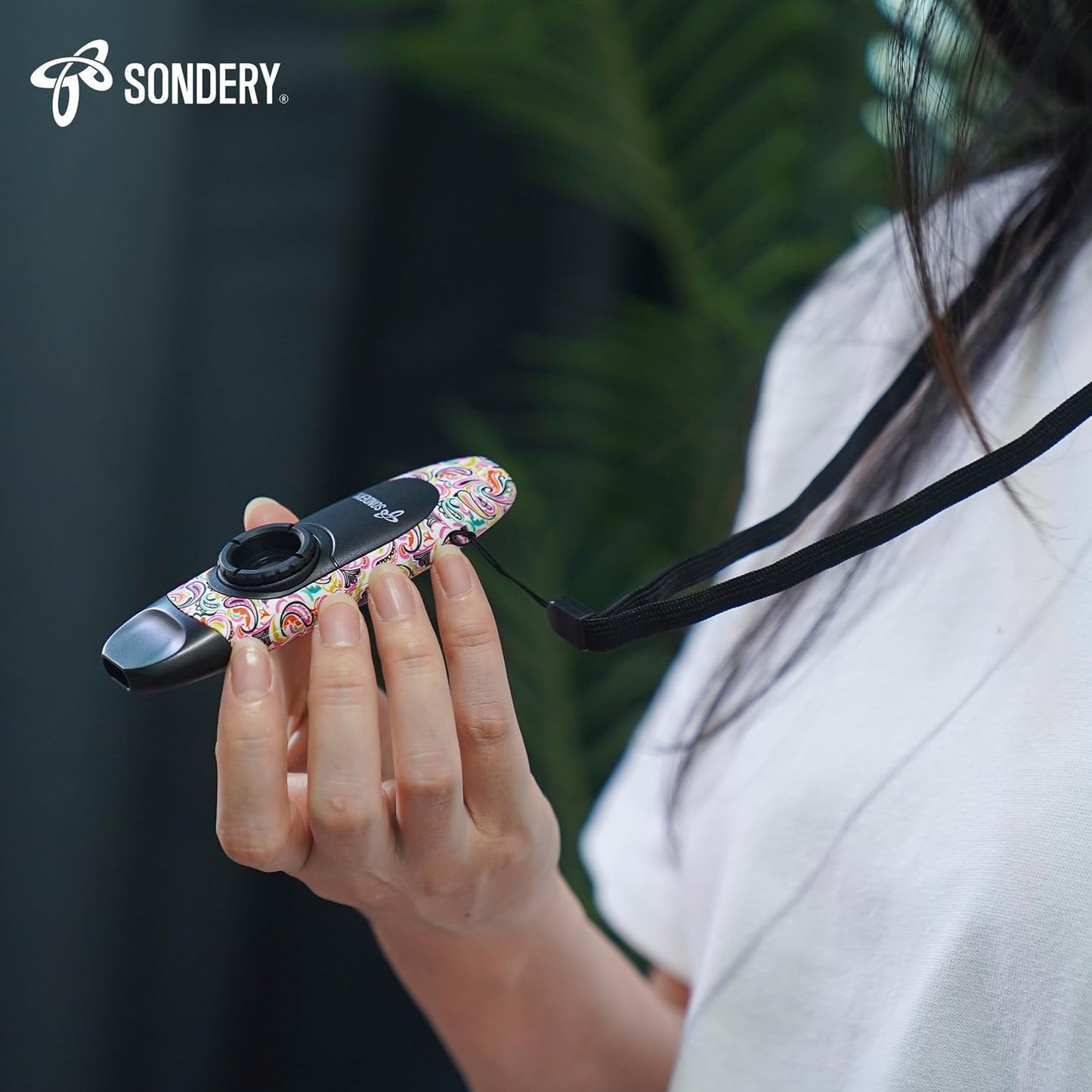 Sondery Instrumento de viento profesional Kazoo con 5 membranas y c...