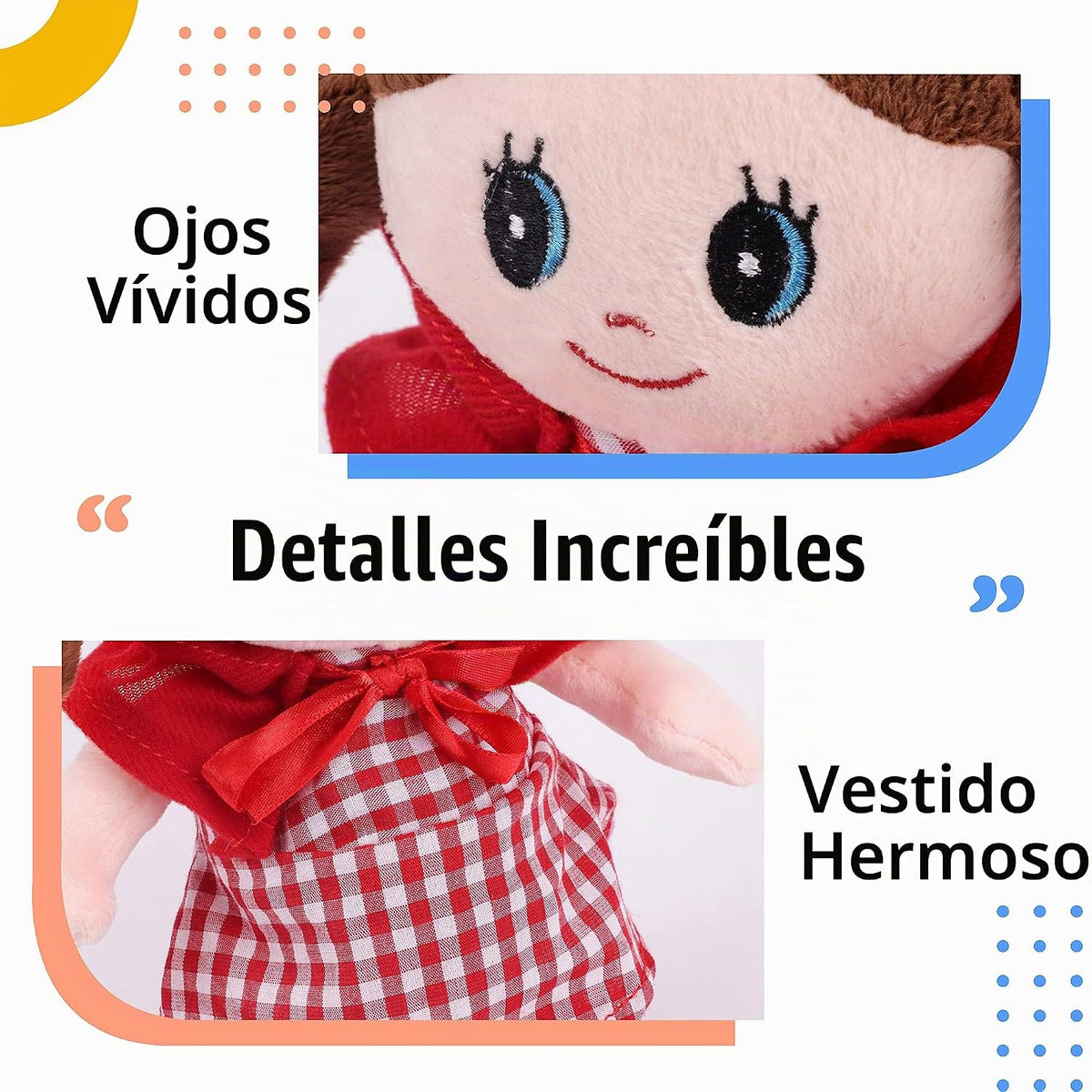 Hopearl Muñeca que Habla y Canta Repite Lo Que Dices Niña Caminante...