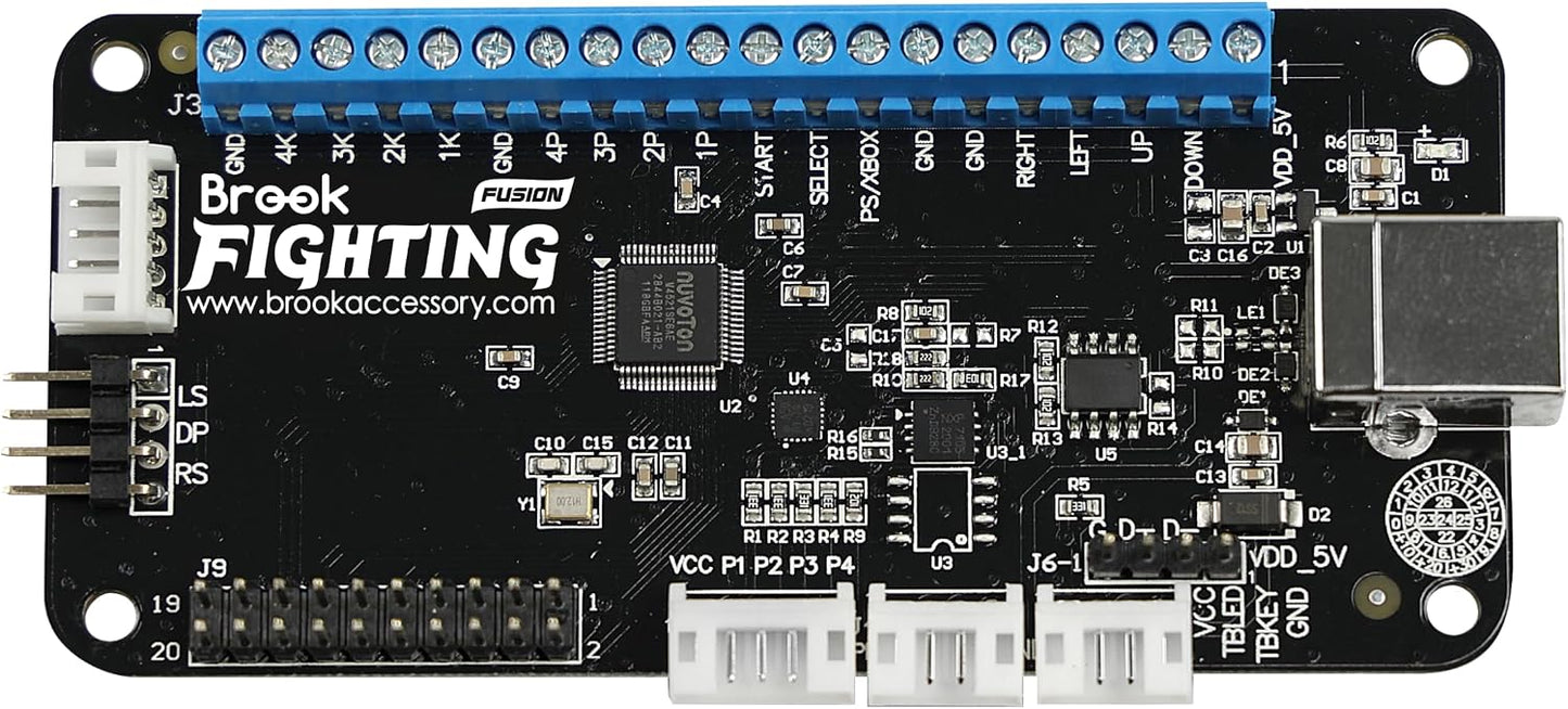 Brook Universal Fighting Board Fusion - Versión de encabezado prein...