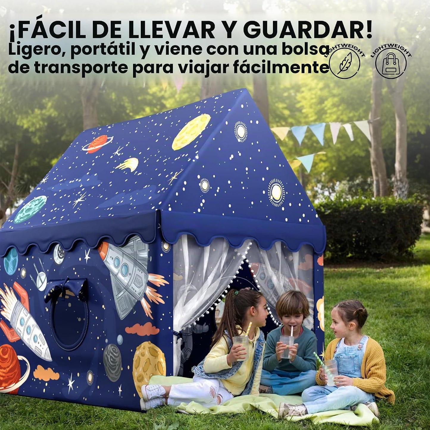 Tienda de campaña para niños \u2013 Casa de juegos interior grande...