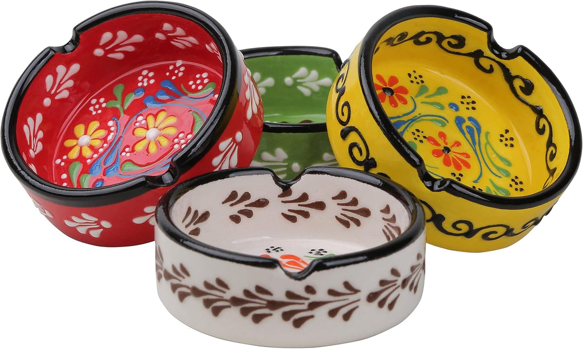 Juego de ceniceros para uso en interiores y exteriores, soporte par...