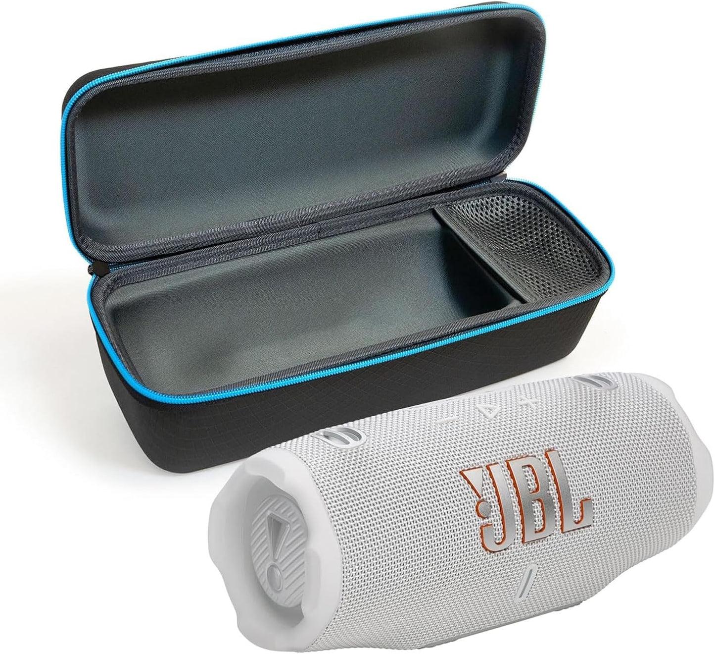 JBL Charge 6 (Azul) + Paquete con funda protectora de carcasa dura...