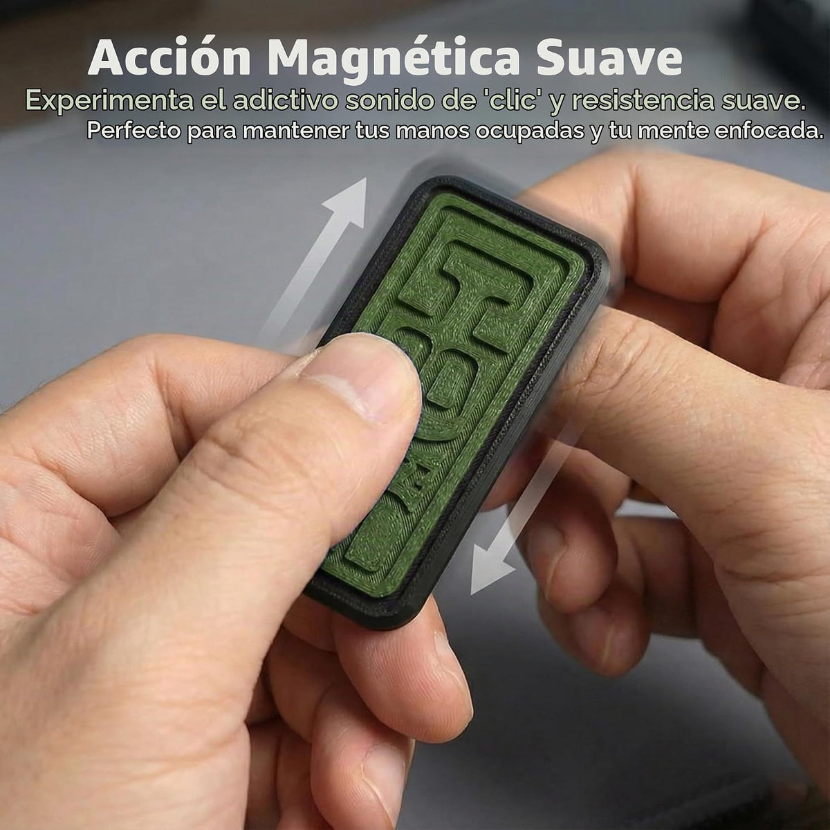 HAOTZ Fidget Slider - Juguete sensorial para adultos impreso en 3D...