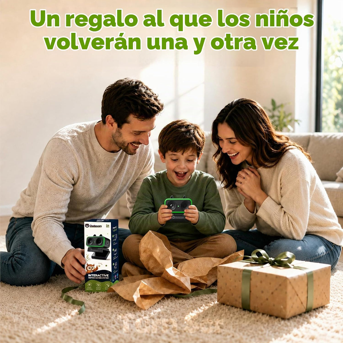 Owlzoom Consola de videojuegos de movimiento, sistema de juego acti...