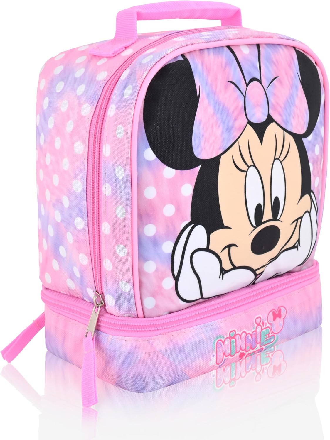 Lonchera de Minnie Mouse de Disney para niños, lonchera aislada par...