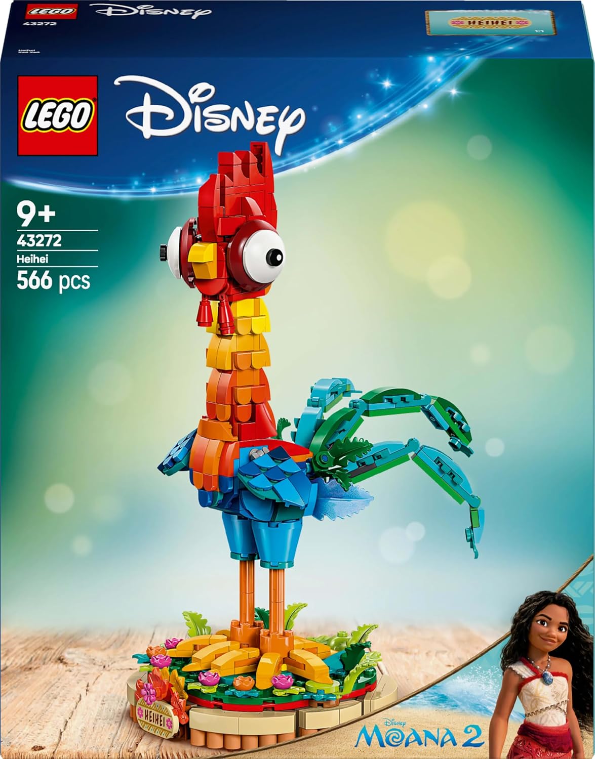 LEGO 43272 Disney Princess Hey Toy Juguetes de construcción para ni...