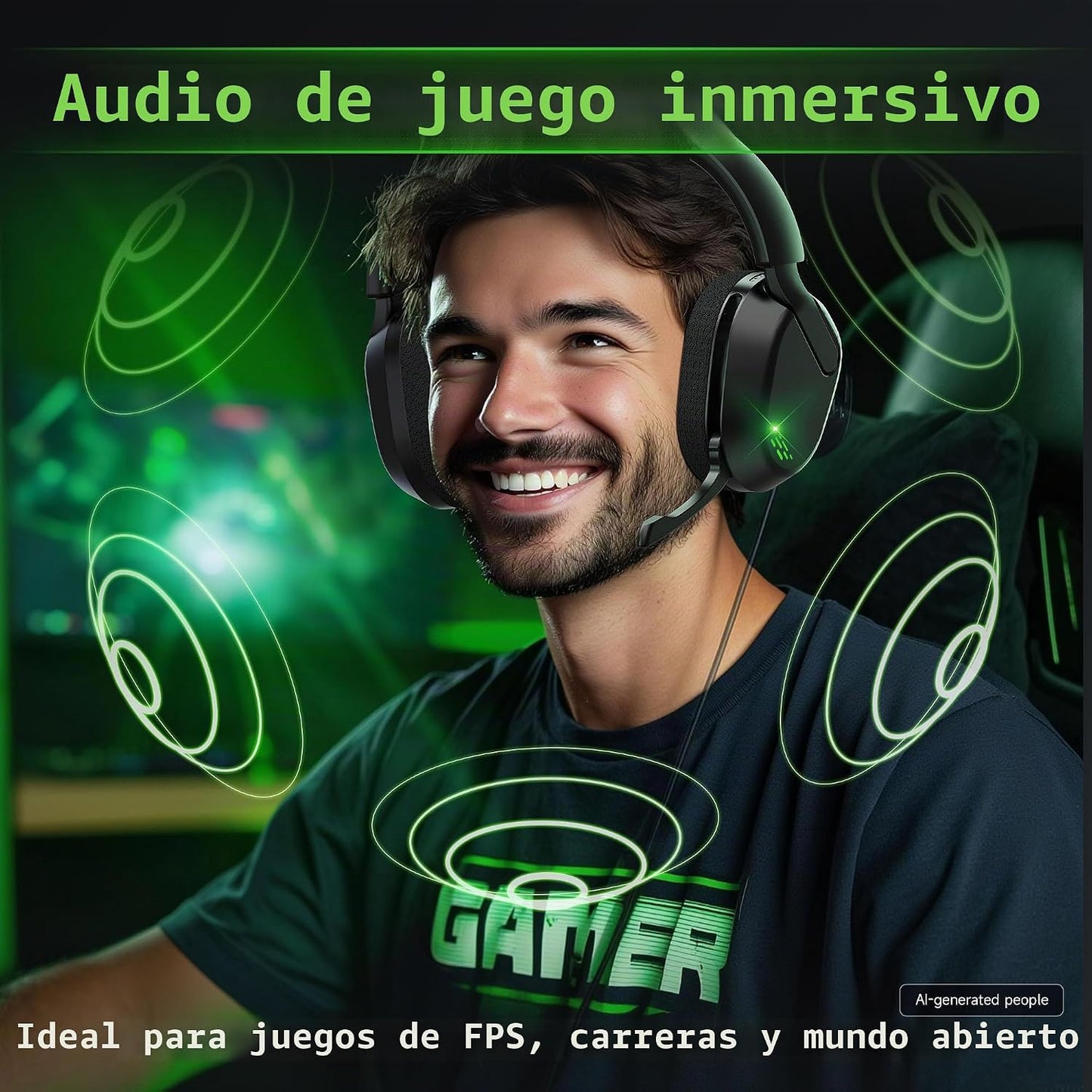 Gvyugke Auriculares inalámbricos para juegos para Xbox Series X\/S,...
