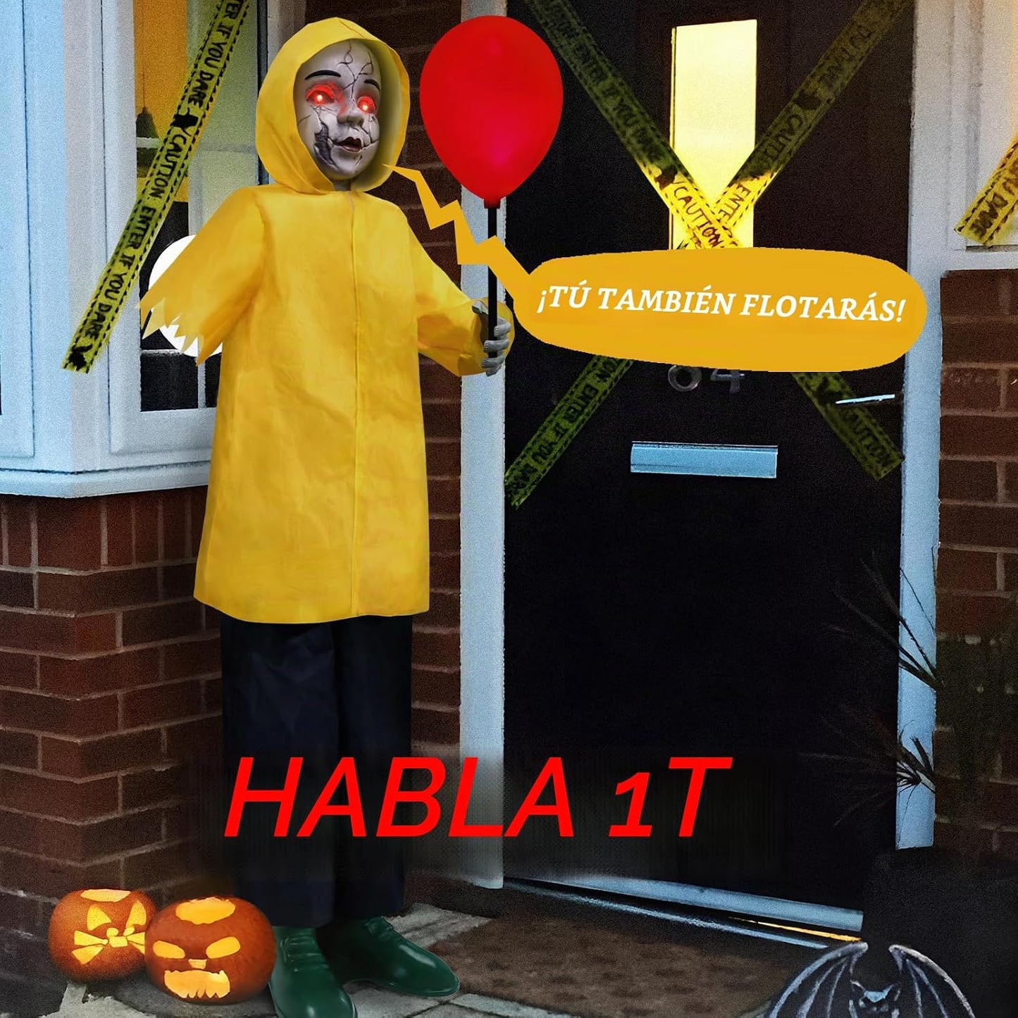 Decoraciones de Halloween al aire libre \u2013 4 pies de tamaño rea...