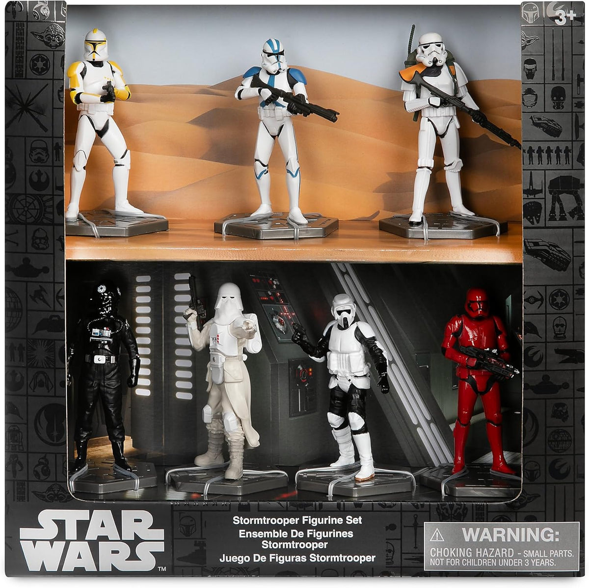 Disney Store Conjunto Oficial de Figuritas de Stormtrooper \u2013 7...