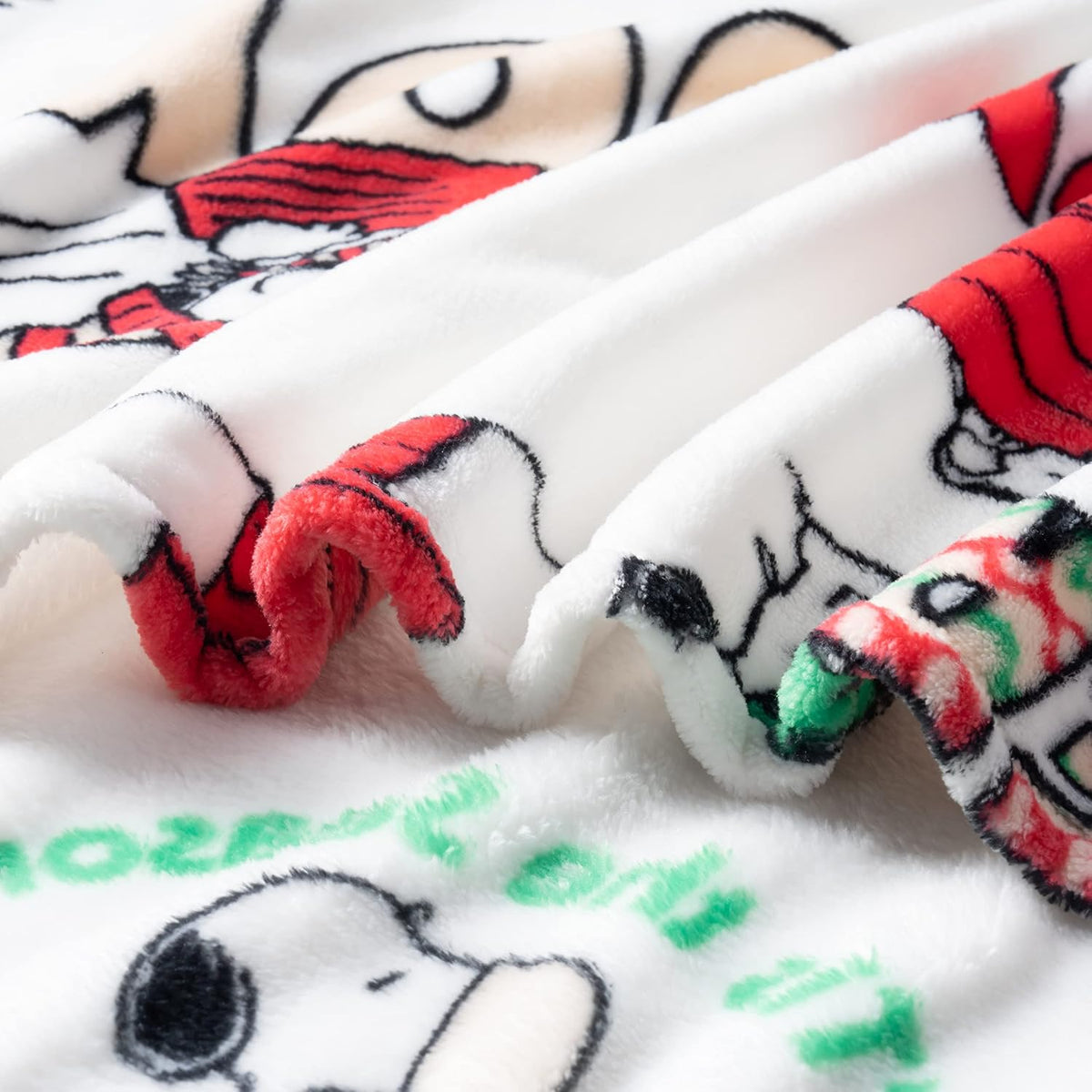 Berkshire Blanket Peanuts VelvetLoft - Manta de felpa de Snoopy con...