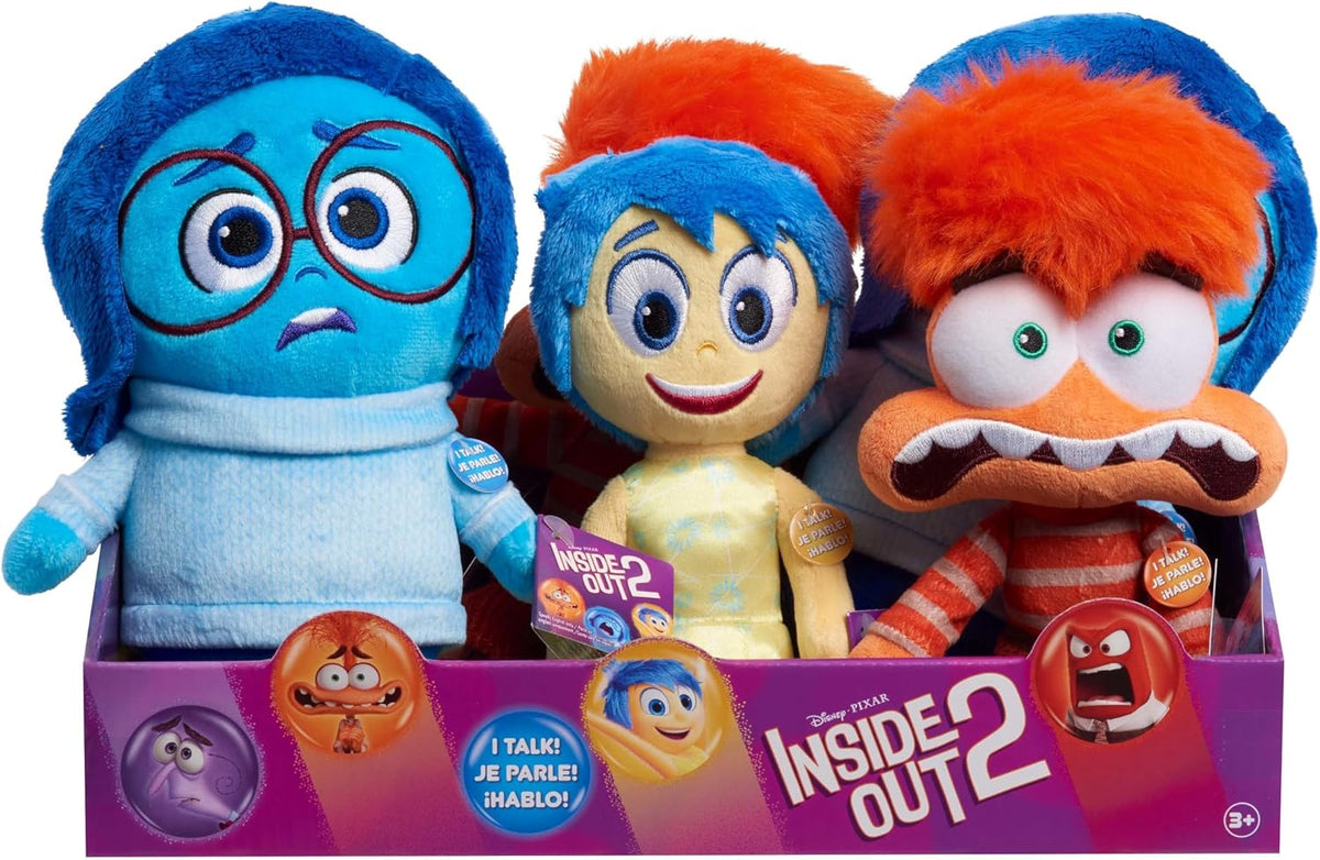 Inside Out 2 Talk It Out - Peluche pequeño, tristeza, juguetes para...