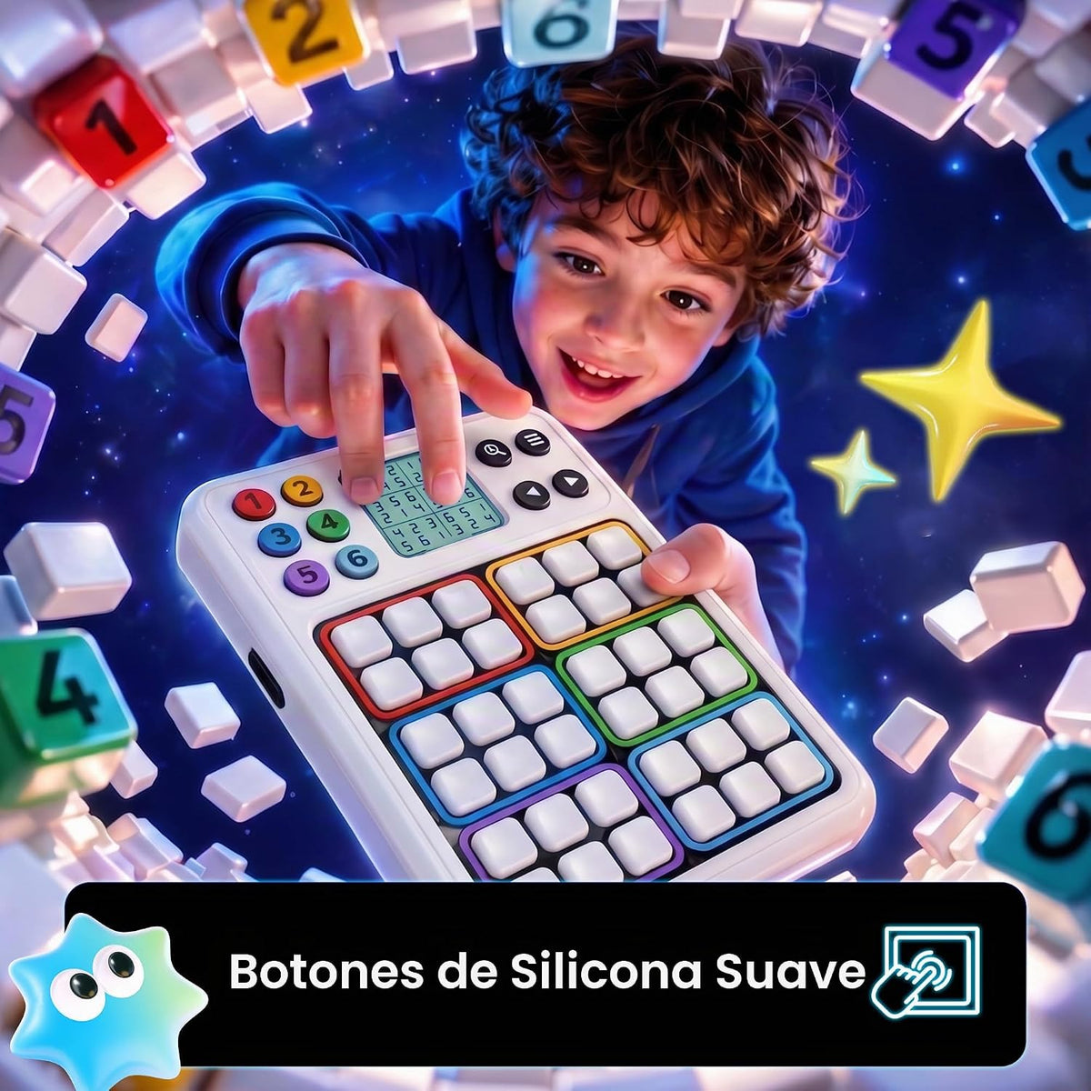 SMILESSKIDDO Rompecabezas de Sudoku de color inteligente, juego de...