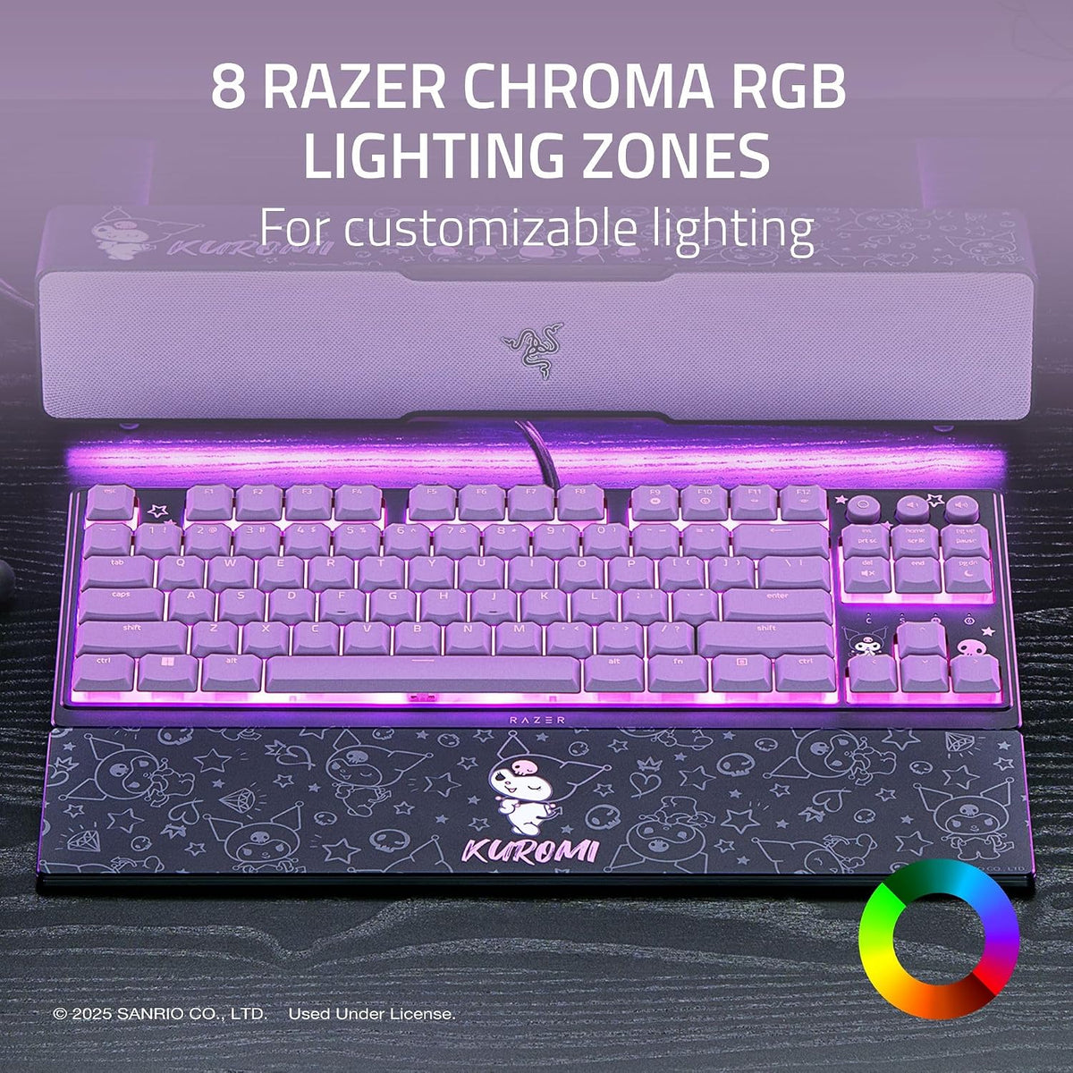 Razer Ornata V3 TKL Teclado para juegos, teclas de perfil bajo, edi...