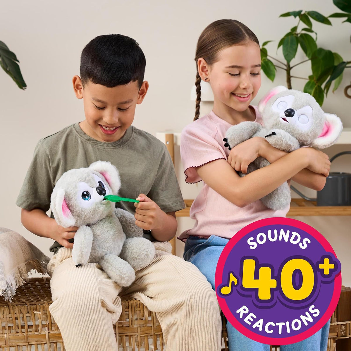 LITTLE LIVE PETS Mi Bebé Koala Kiki, Peluche Koala | Peluche intera...