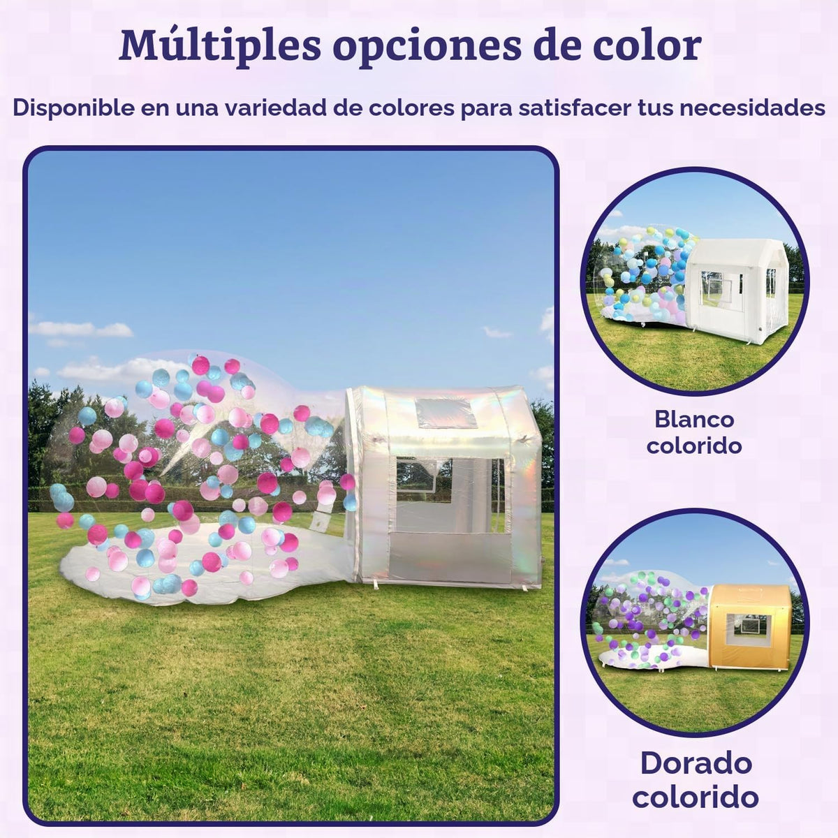 Cúpula inflable de la casa de la burbuja de 10ft para los niños, ti...