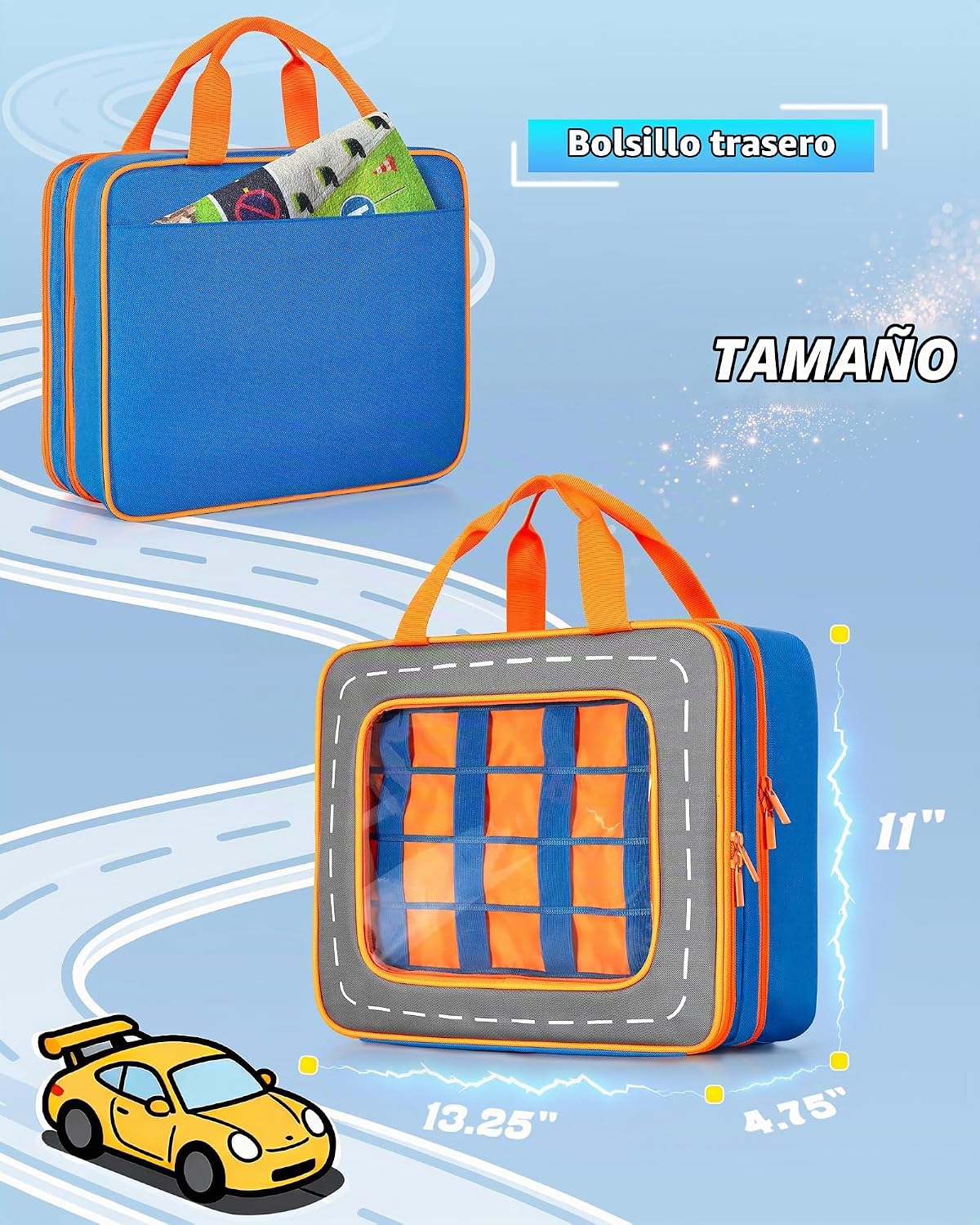 Estuche de almacenamiento Marscamd compatible con camiones juguete...