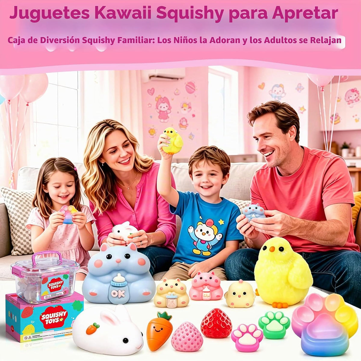 Paquete de 12 juguetes blandos Taba - Caja divertida blanda - Jugue...