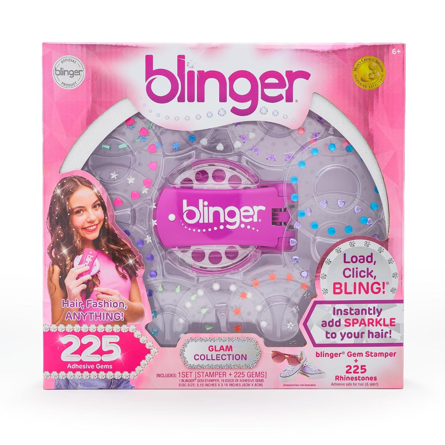 Blinger Ultimate Set, colección Glam, viene con herramienta de esti...