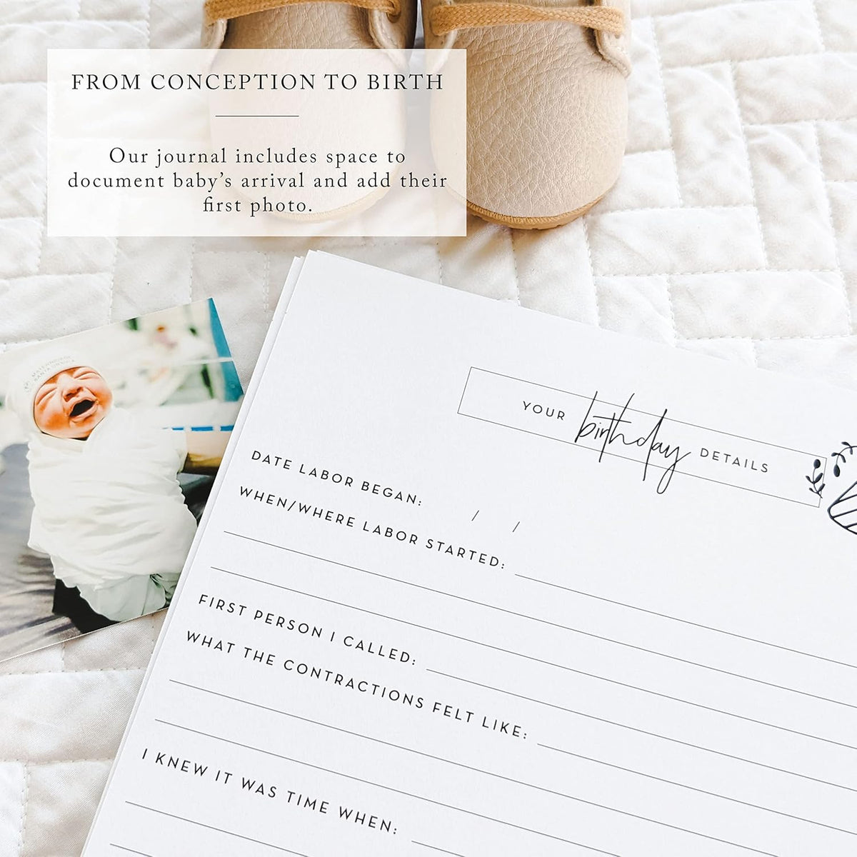 Diario de embarazo: Welcoming Our Little One, un simple diario de r...