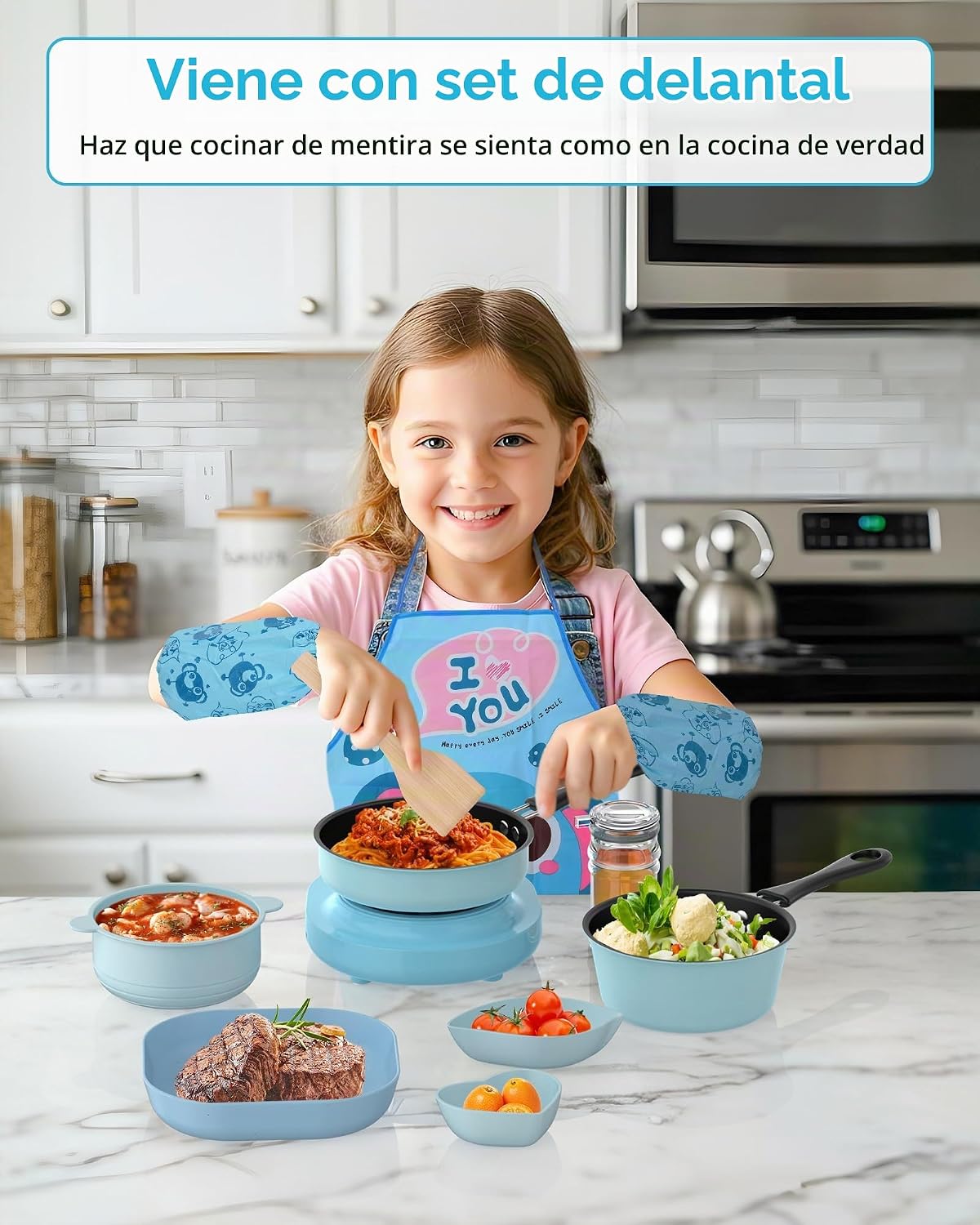 Gotoofun Juego de cocina para niños real para edades de 8 a 12 años...