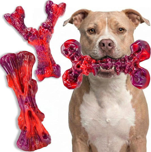 Kseroo - Juguetes indestructibles para perros que mastican agresiva...