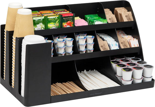 Mind Reader "Pioneer breakroom Organizador 11 Compartimiento condim...