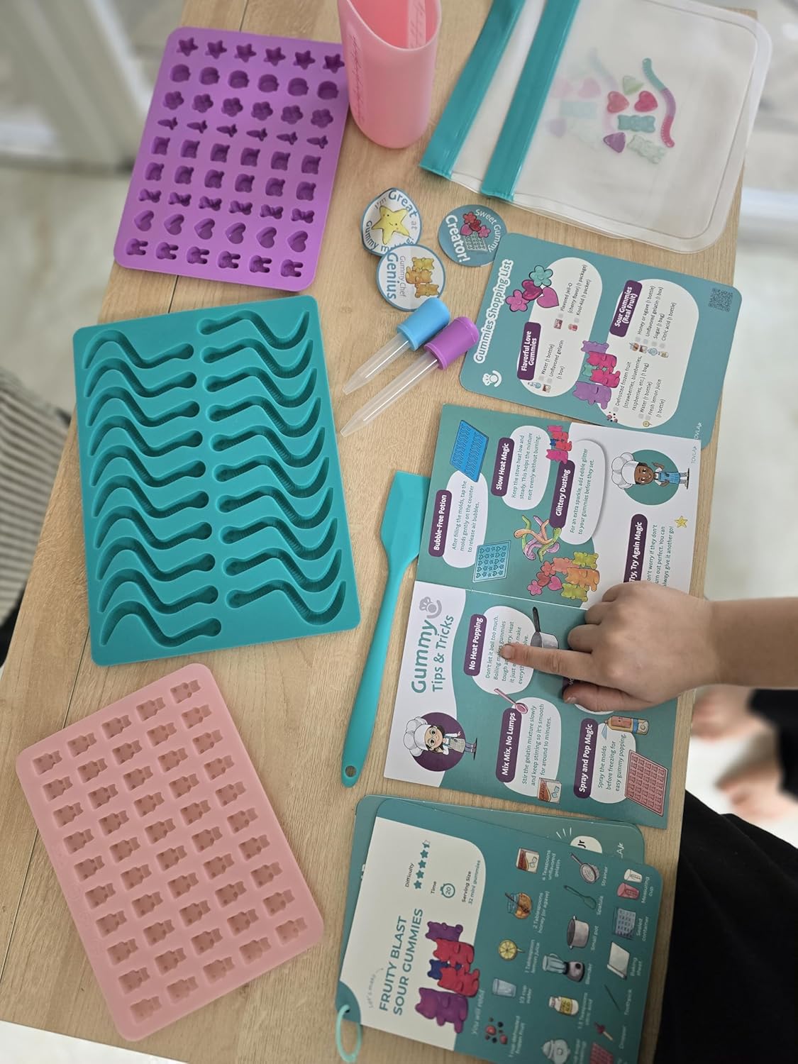 Kit de fabricación de gomitas Tovla Jr. Ultimate para niños \u2013...