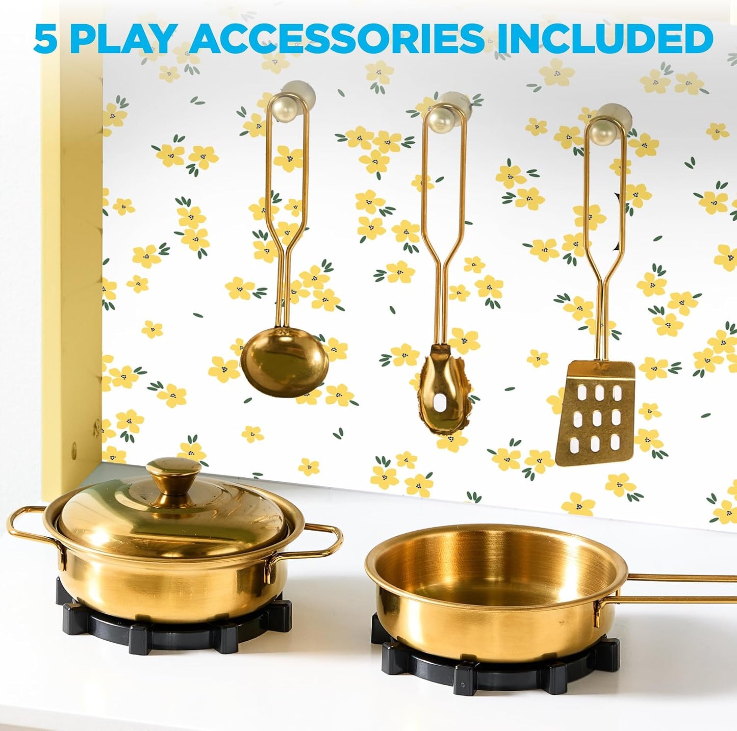 Best Choice Products Juego de cocina para niños pequeños, casa de c...