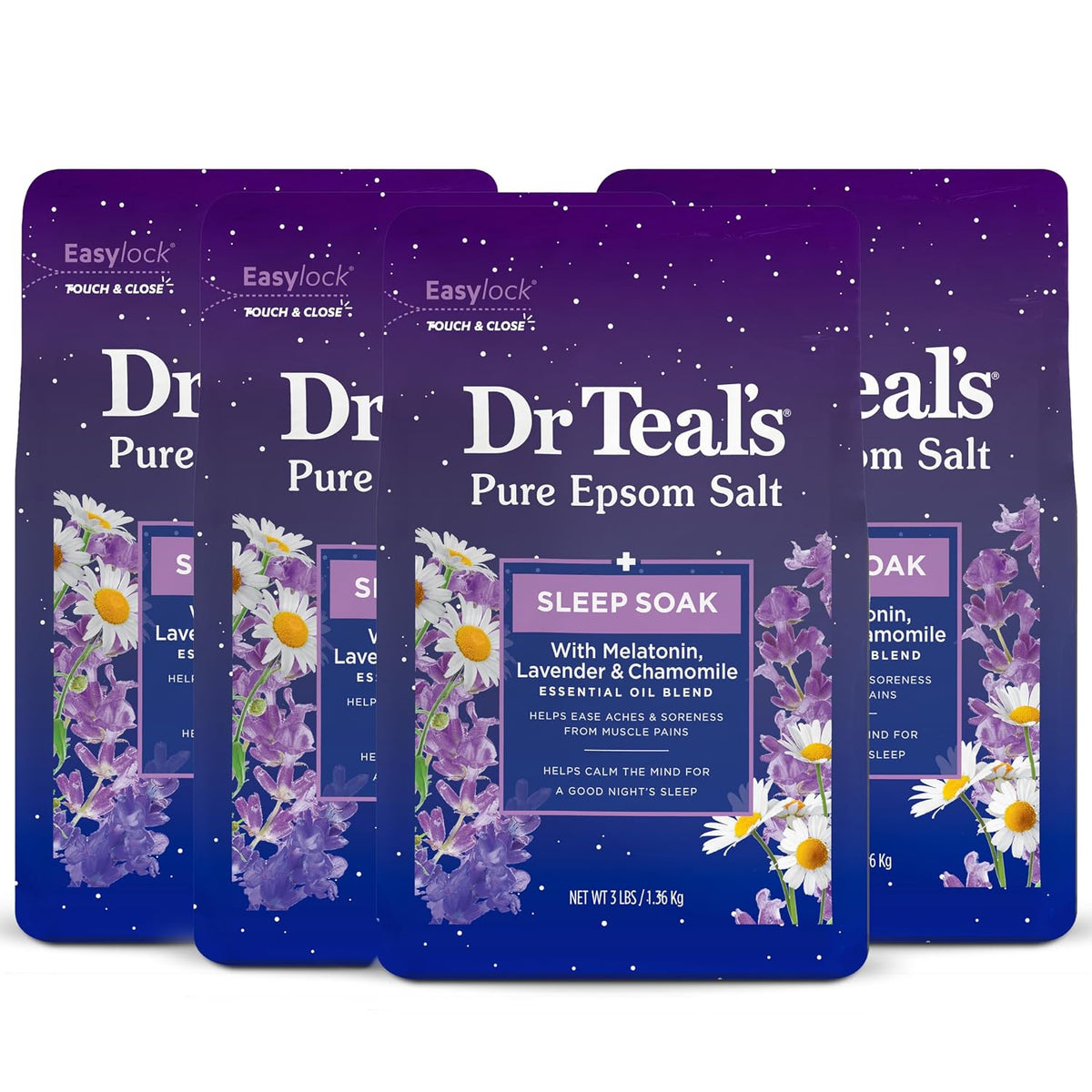 Dr Teal's Spray para dormir con mezcla de melatonina y aceites...