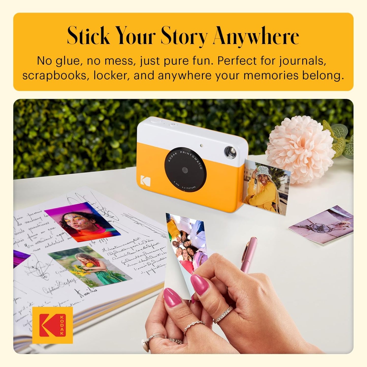 KODAK Printomatic - Cámara digital de impresión instantánea a todo...