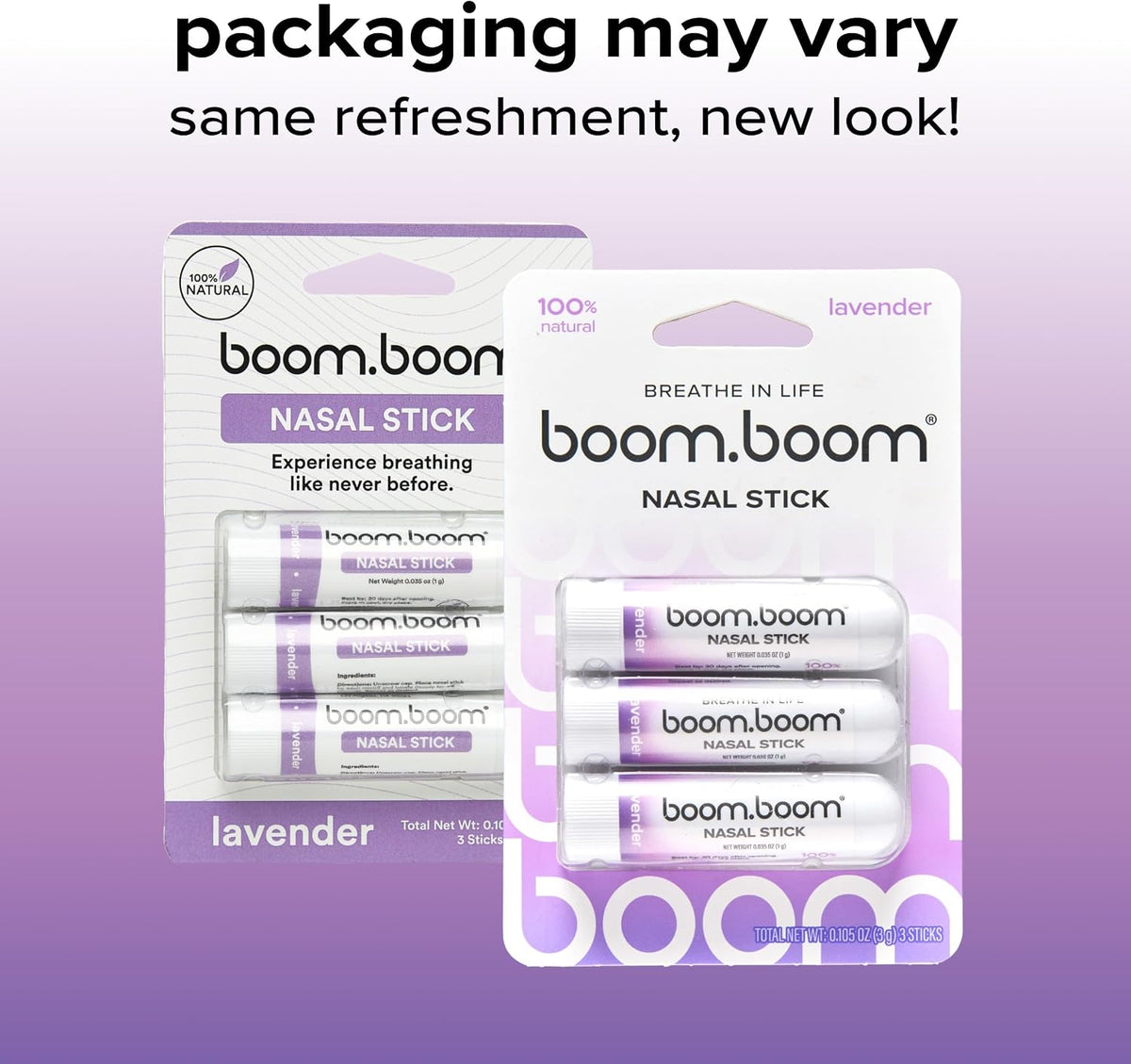 BoomBoom Barra nasal | Tecnología de flujo de vapor | Sensación ref...