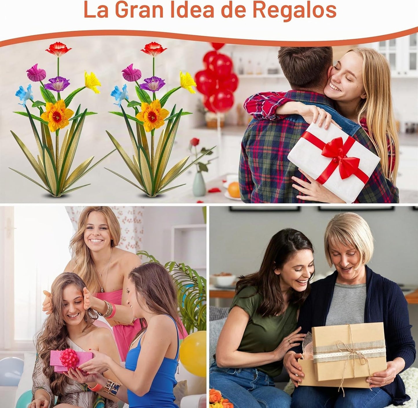 Homight Plantas de Agave de Metal para Decoración al Aire Libre, De...