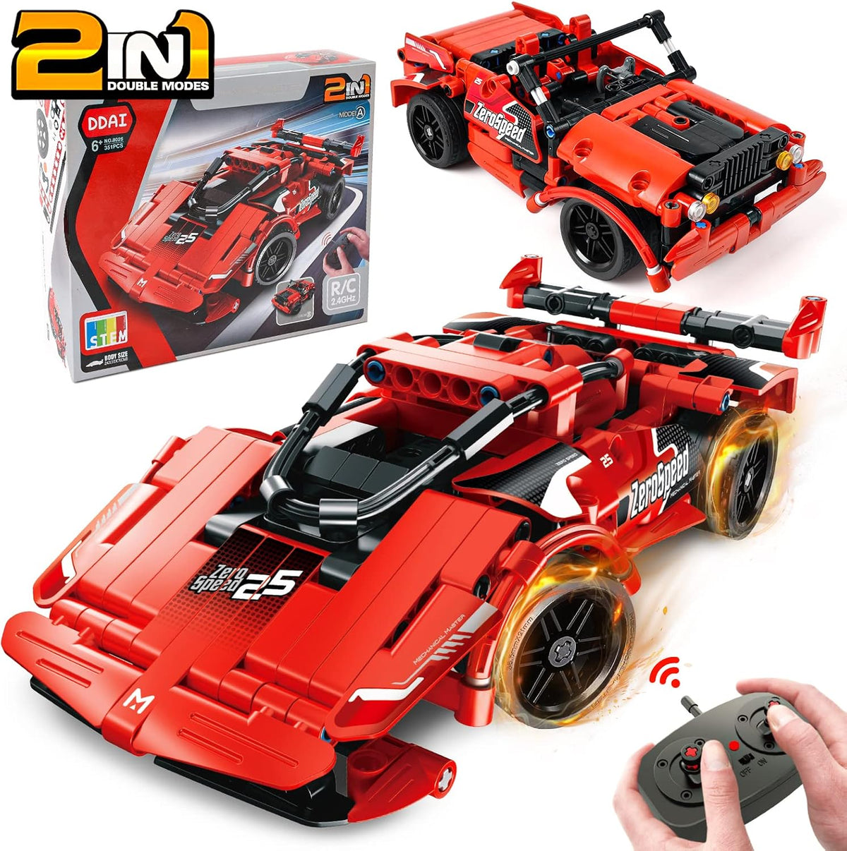 GAMZOO Juguete RC Mejores Regalos de Cumpleaños para Niños y Niñas...
