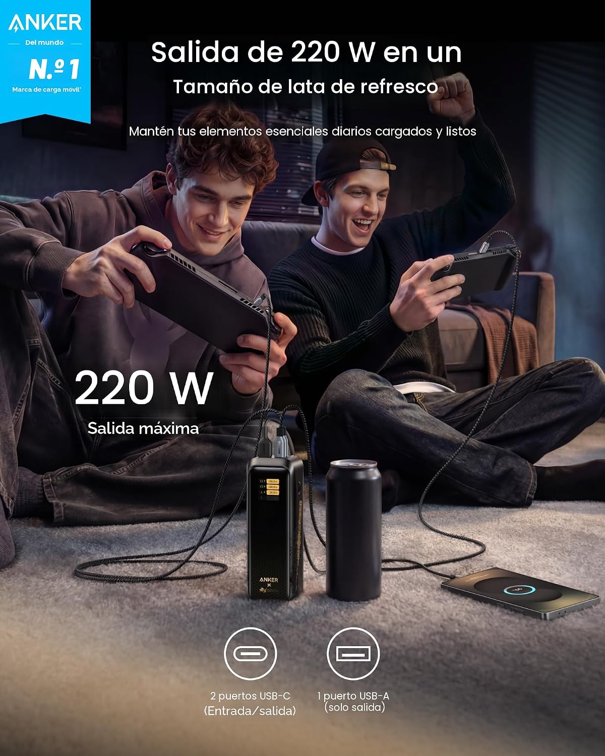 Anker Prime Power Bank Black Myth: Wukong Edition, cargador portáti...
