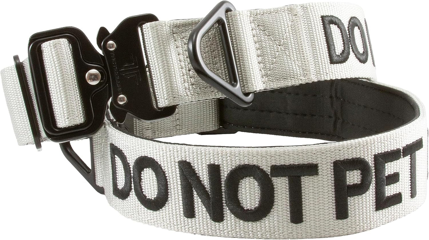 Tacticollar - Do not PET, collar de nailon de 1.5 pulgadas para per...