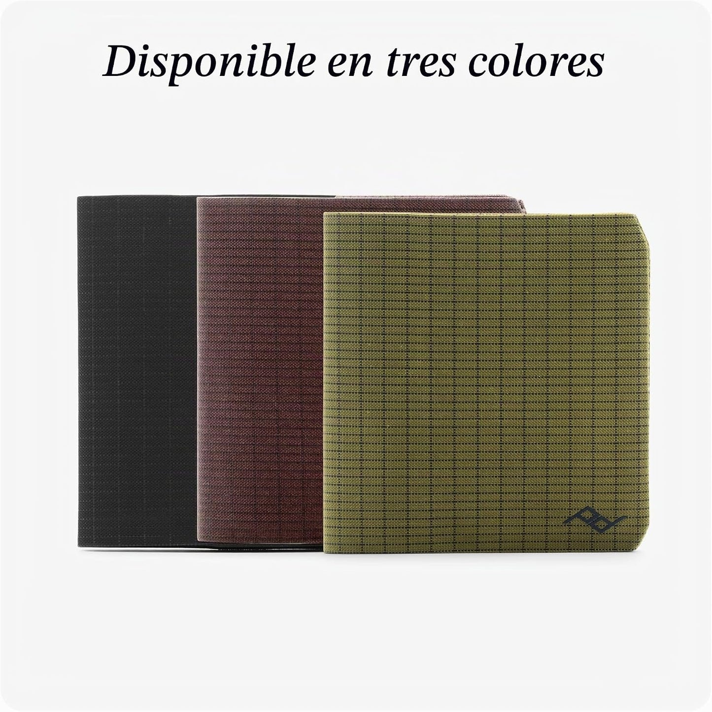 Peak Design Billetera para todos los días, Kelp, perfil ultra delga...