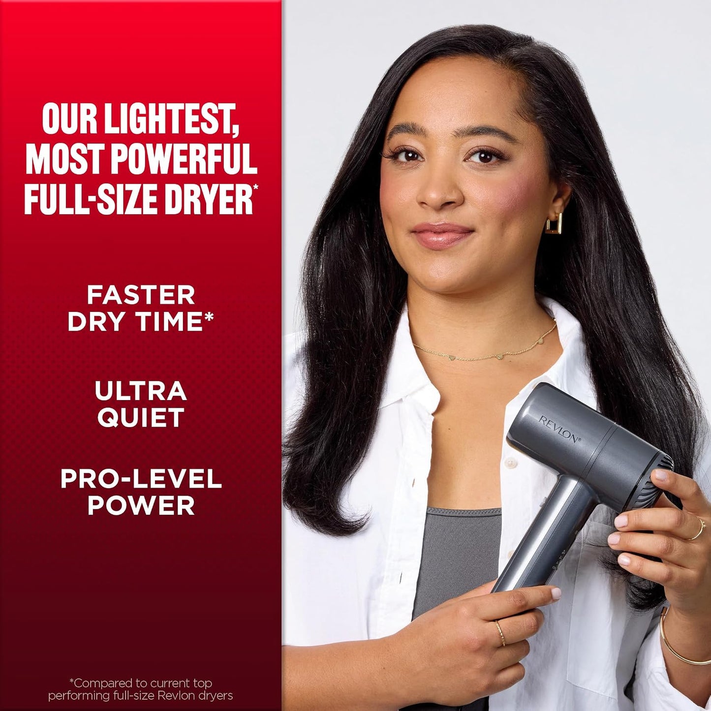 REVLON PowerMove - Secador de pelo ligero con potencia de nivel pro...