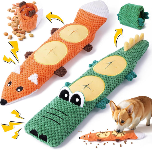 XIUGOAL Juguetes para perros para masticadores agresivos, paquete d...