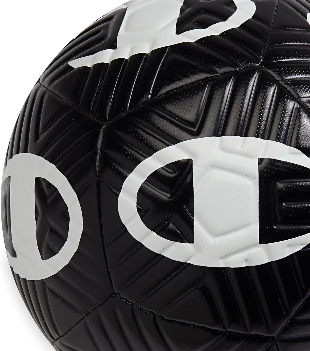 Champion Playmaker Logo Balón de fútbol desinflado con bomba, balón...