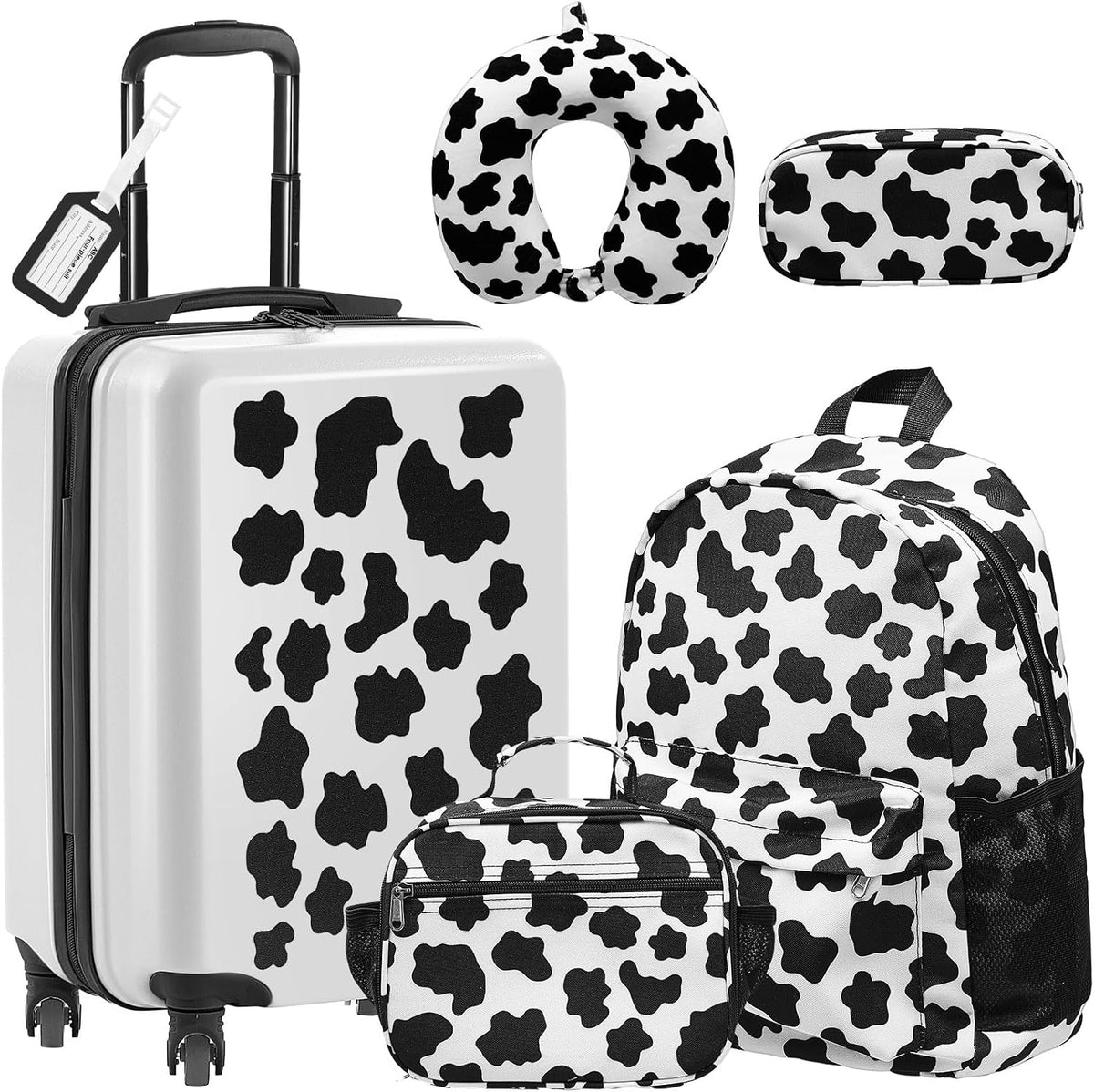 Set de 6 piezas de maleta para niños Redbaker, regalos para Navidad...