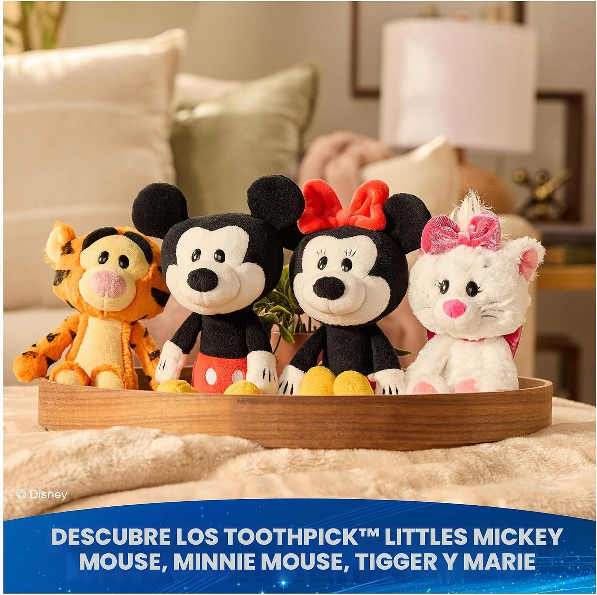 GUND Disney - Palillo de dientes oficial de Mickey Mouse, Mickey y...