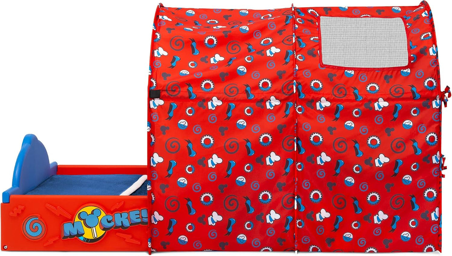 Delta Children - Cama para dormir y jugar para niños pequeños con t...