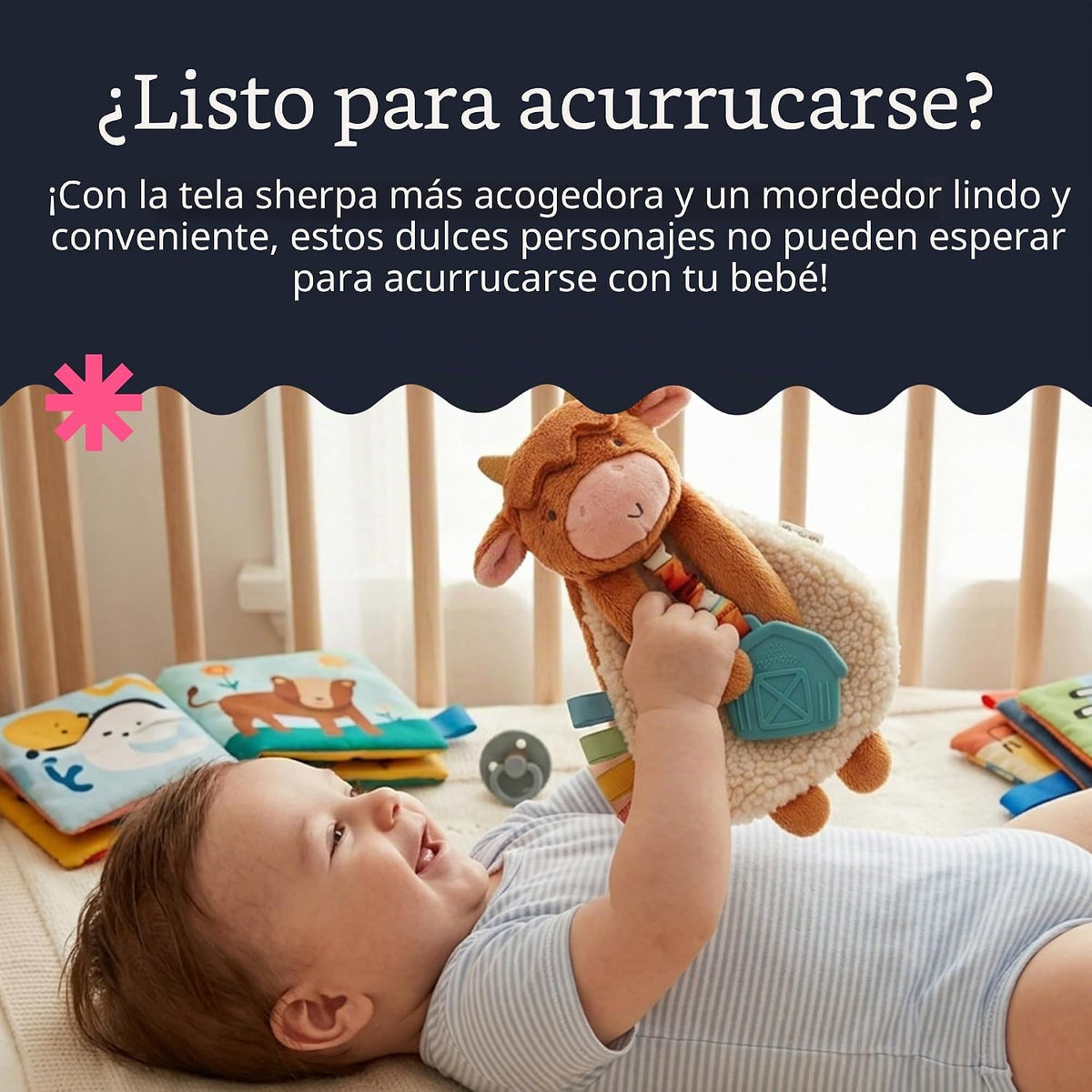 Itzy Ritzy - Itzy Lovey Incluyendo Mordedor - Baby Lovey con morded...