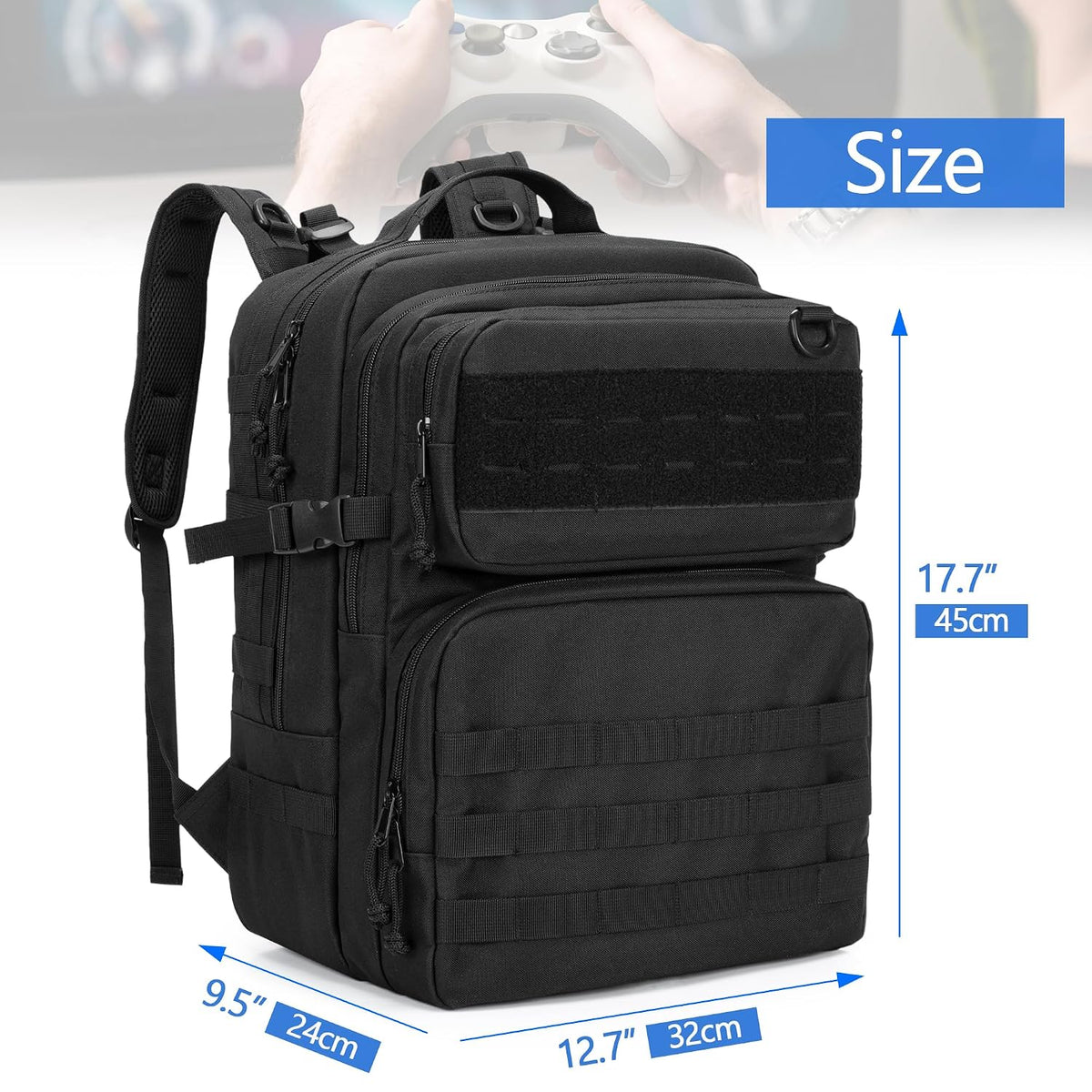 Mochila de viaje PGmoon compatible con consola PS5\/PS5 Slim\/PS5 P...