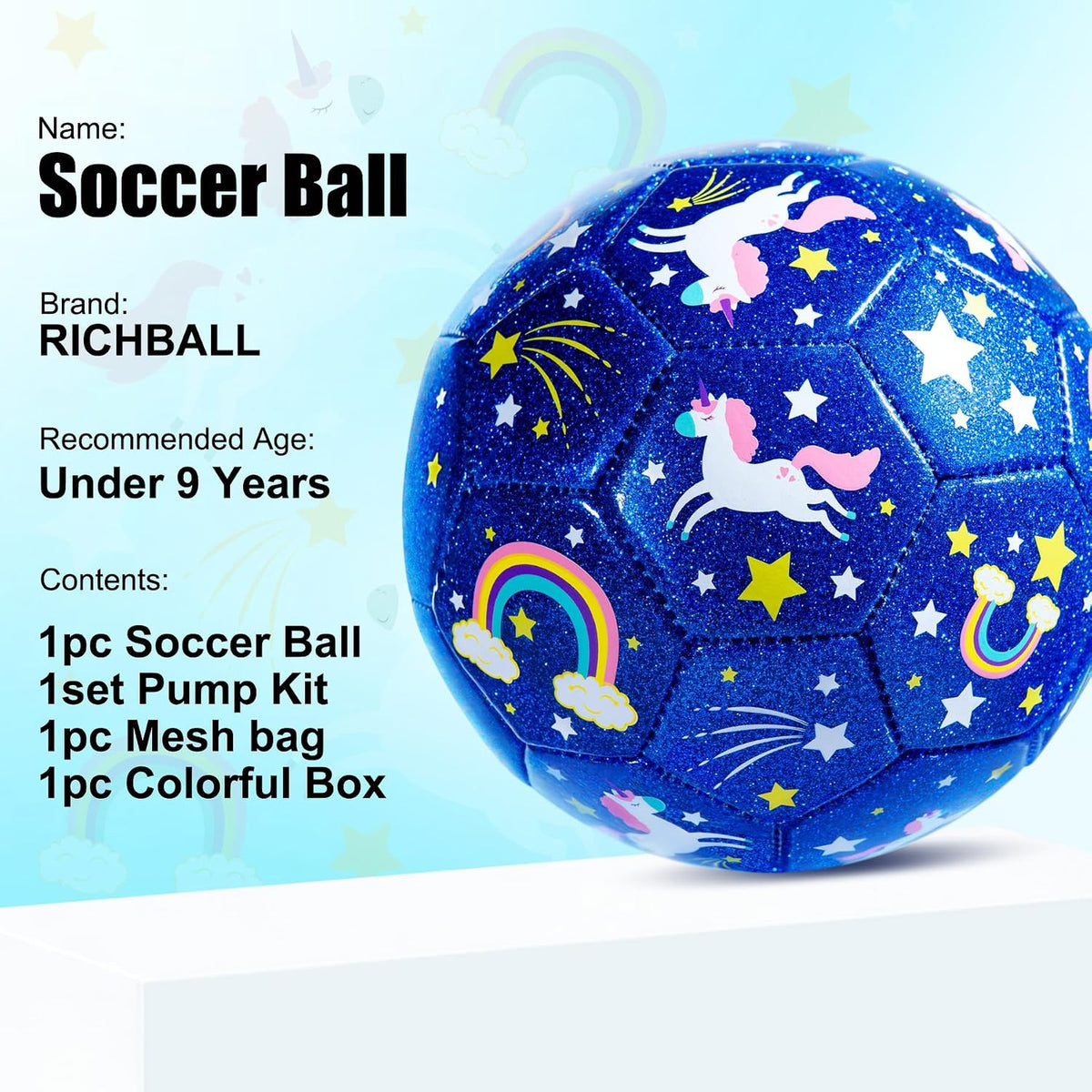 Balón de fútbol para niños pequeños, pelota de fútbol para niños de...