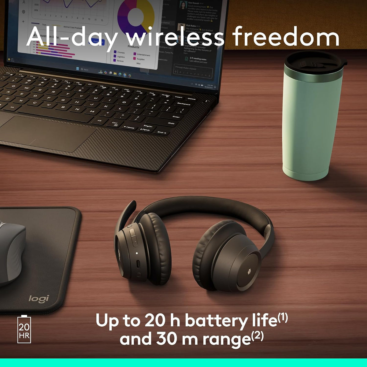 Logitech Zona 305 para auriculares Bluetooth inalámbricos empresari...