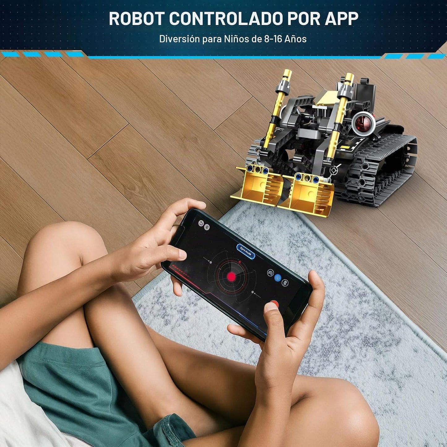 OUTOGO - Kit de construcción de robot con control remoto, regalos S...