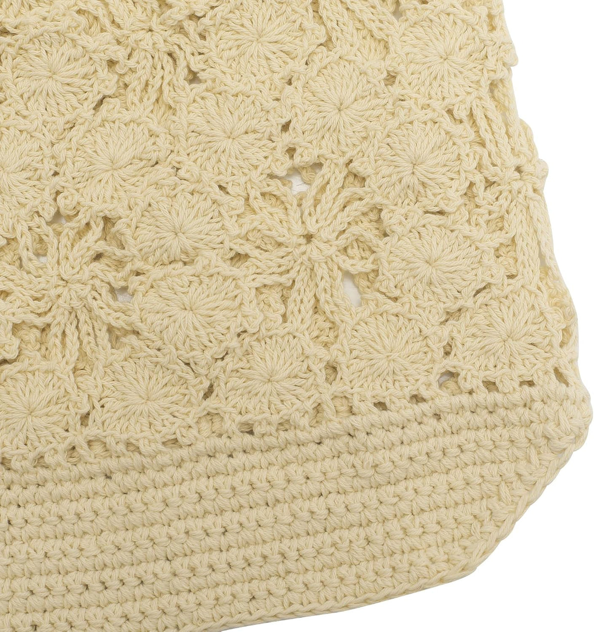 ZLYC Sombrero de ganchillo holgado de verano para mujer, gorra de c...