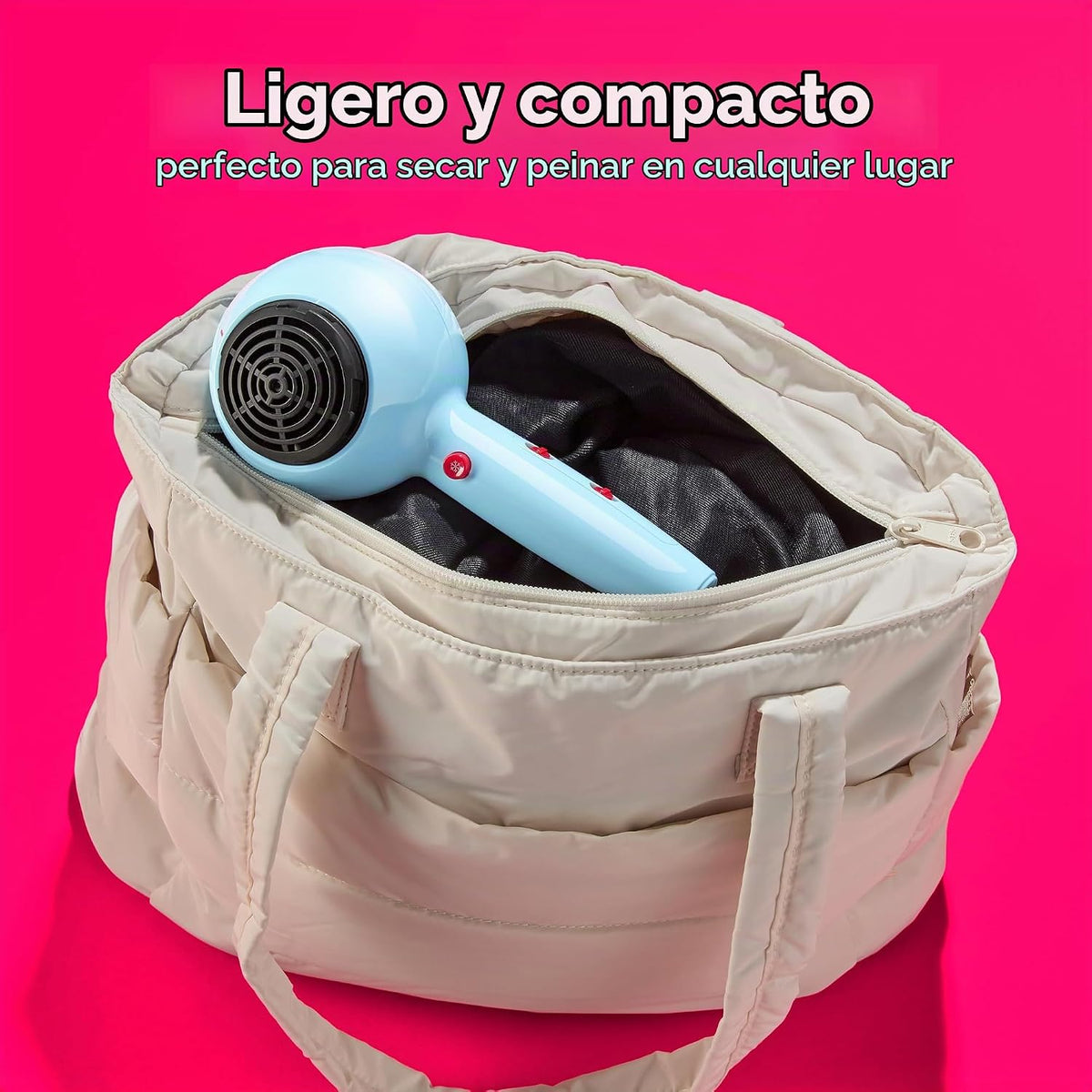 Conair Secador de pelo Cake Pop con accesorios difusores y concentr...