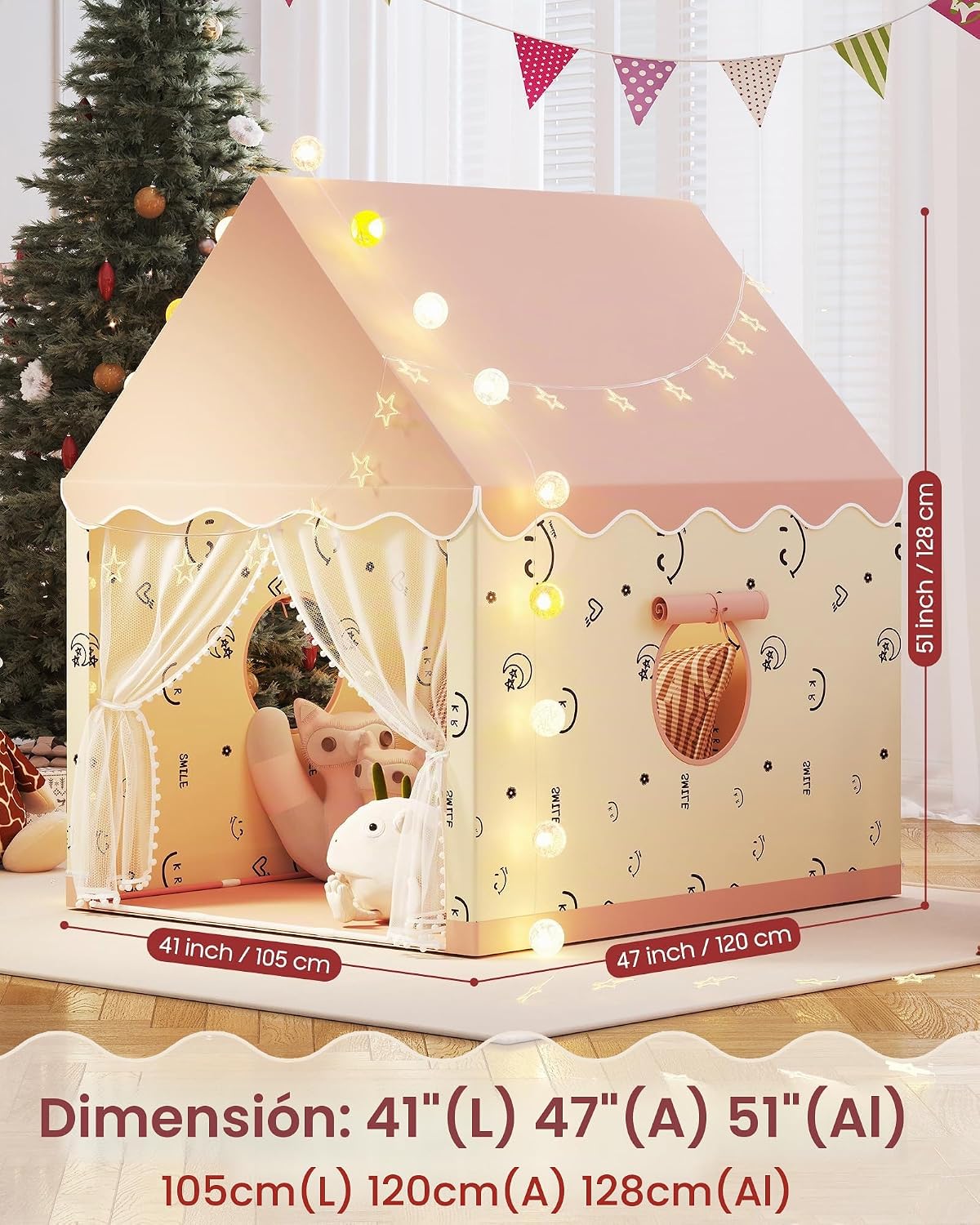 Tienda de campaña para niños, tienda de campaña de princesa para in...